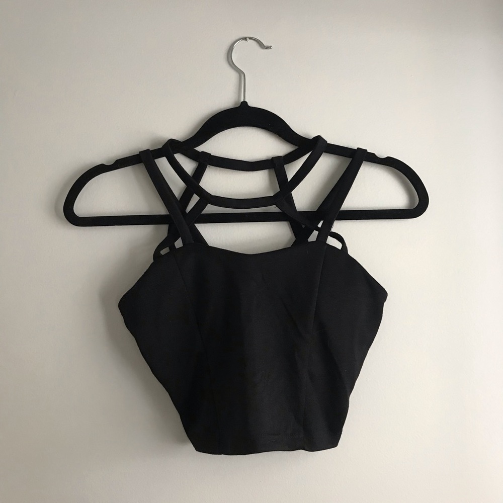 Cross Strap Bralette Top